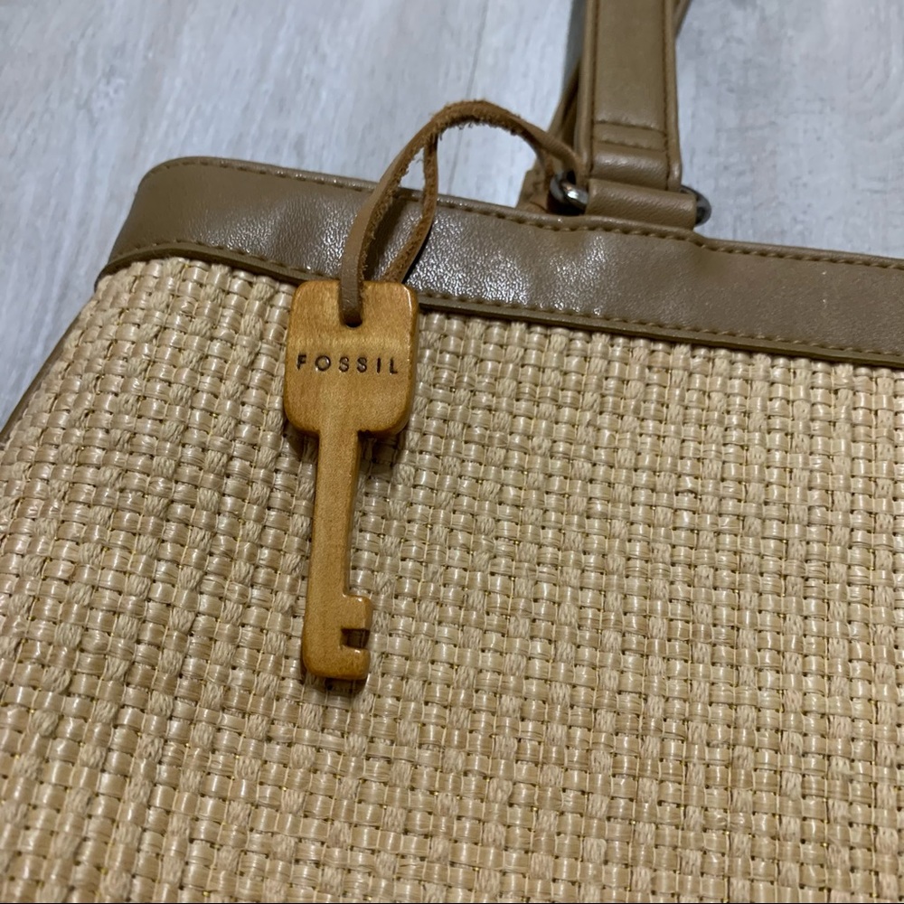 Fossil woven look Double Strap Purse  HOST PICK 8/21/25 🤫and 3/21/26 - Picture 6 of 10